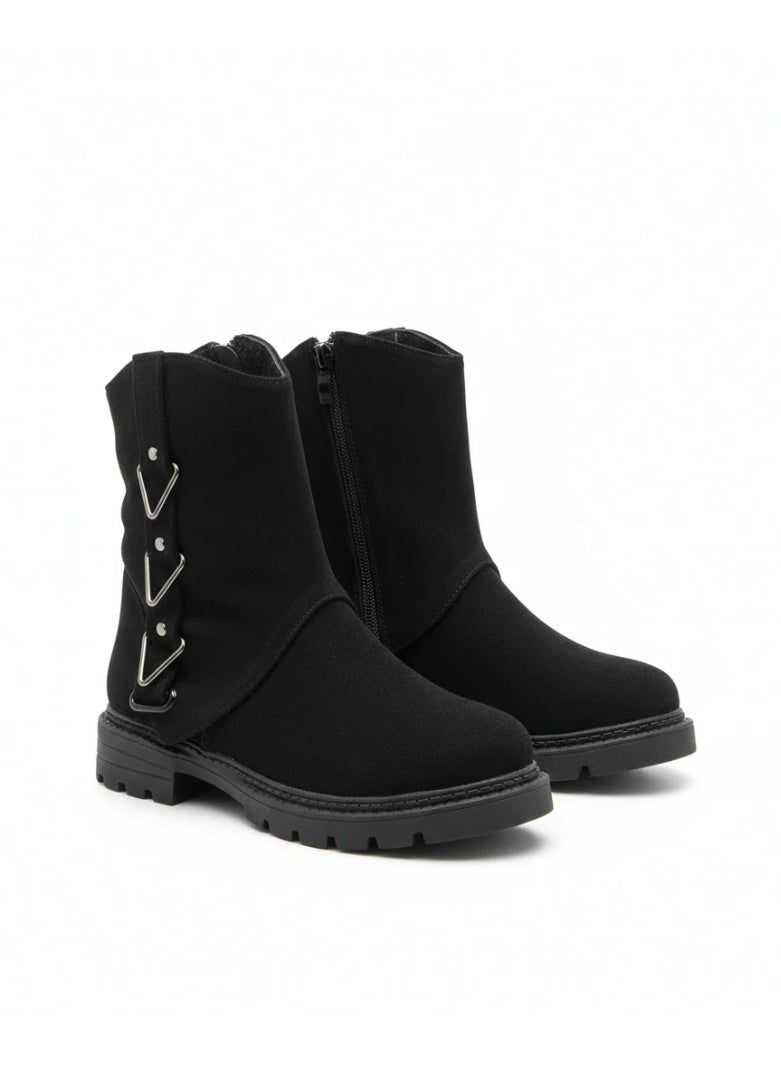 Vbranda bold winter boot designed with distinctive side buckle B-60 - Image 3